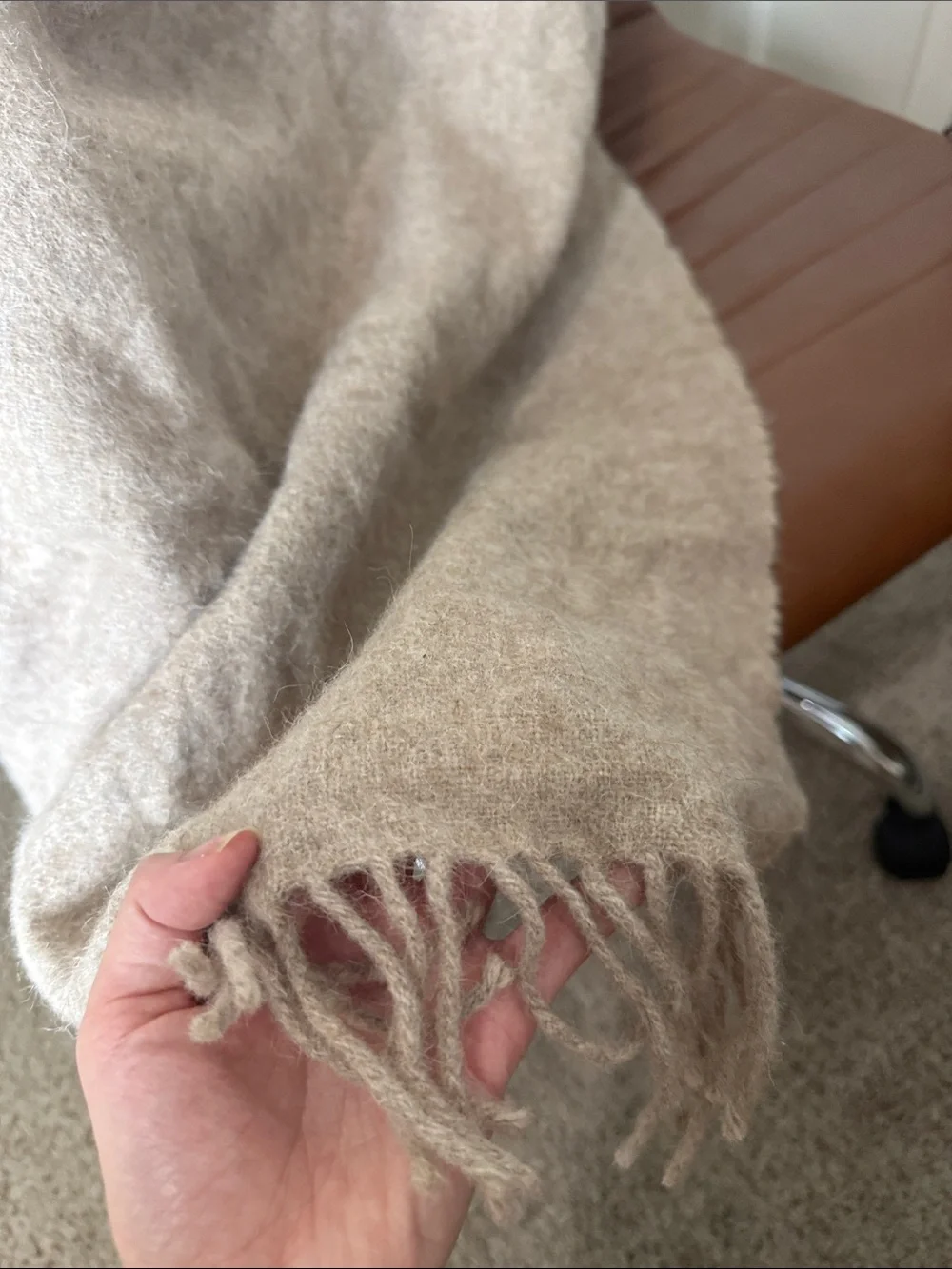 Alicia Adams alpaca wool throw blanket